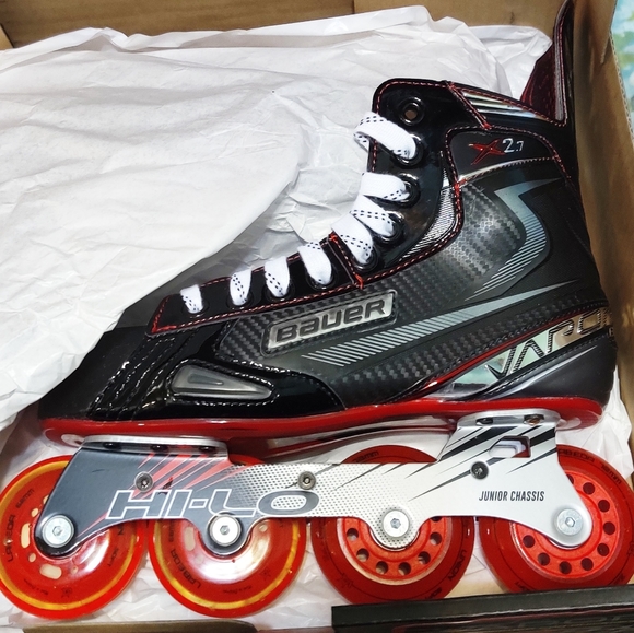 Bauer Other 2 Brand New In The Box Bauer Vapor X27 Roller Hockey Skates Poshmark